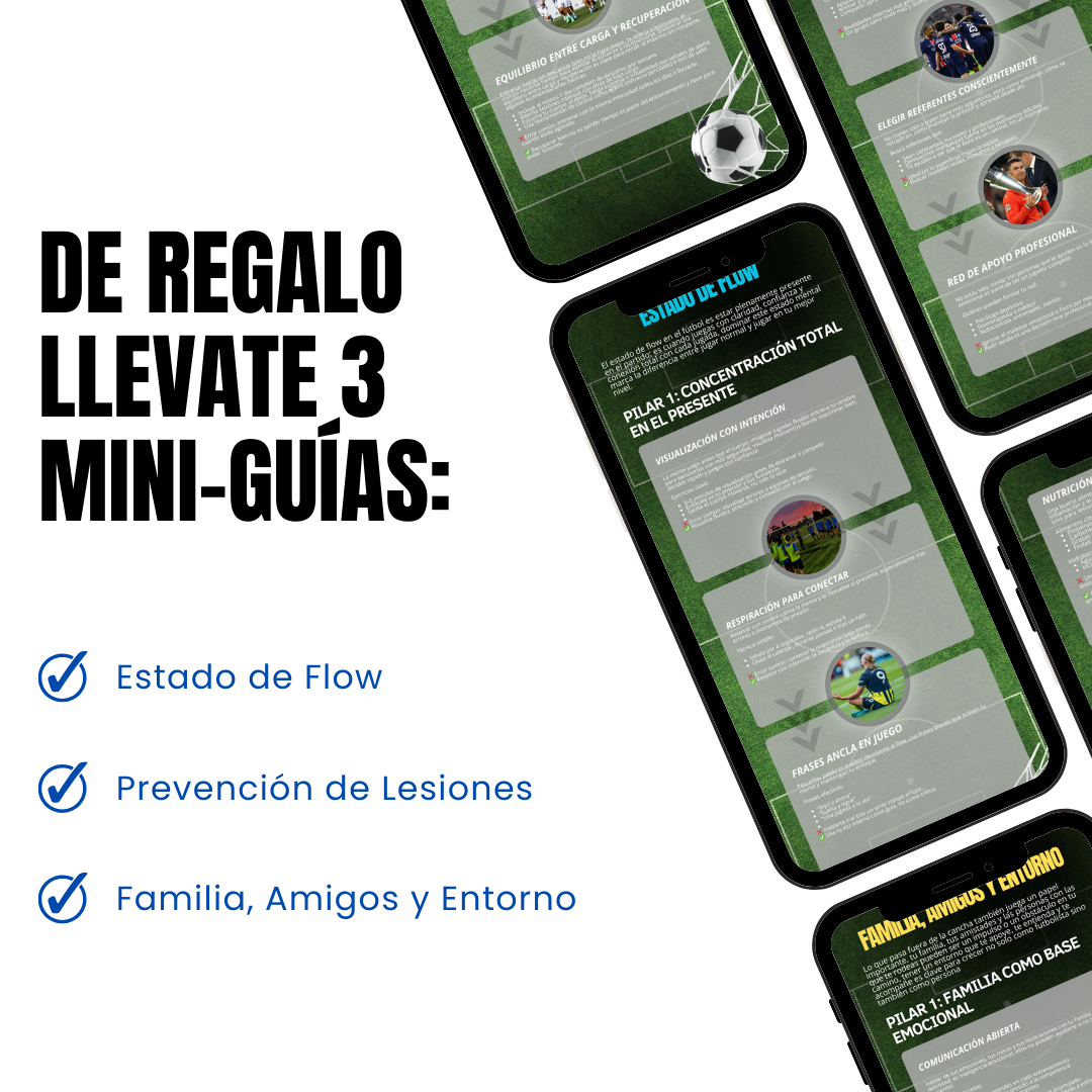 Guía Completa de Mentalidad para Futbolistas